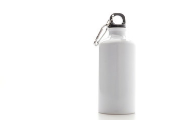 Bottle water isolated on white