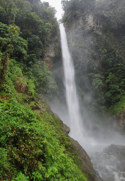 Machay waterfall (known aswell as El Rocio waterfall)