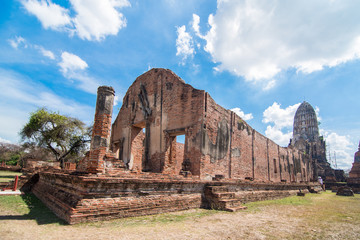 Buddhist temple in Ayutthaya