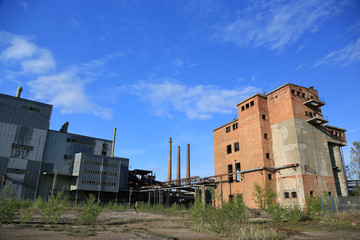 Fototapeta premium Industrieruine