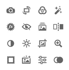 Image Editing Icons
