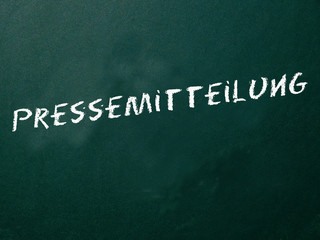 Obraz premium Pressemitteilung
