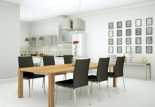 modern Dining Room Interior Design