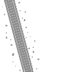 Fototapeta premium illustration bicycle track background