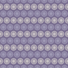 Lilac vector seamless pattern (with square swatch). Endless text