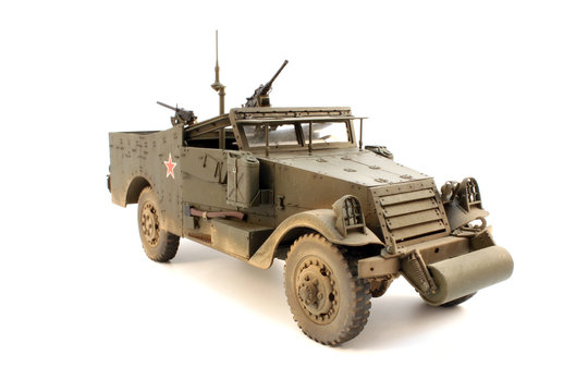 Scale Model M3 Scout Car