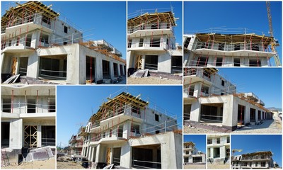 chantier-immeuble en construction