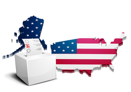 ballot box USA