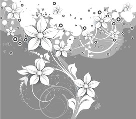 Abstract floral background