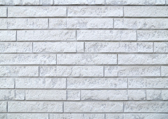 modern stone white brick wall