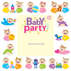 Baby Shower Party invitation