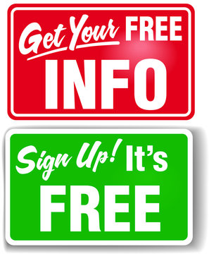 Sign up free info web store signs