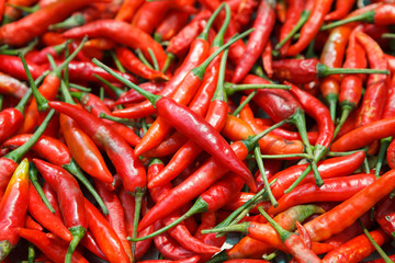 Red chili peppers