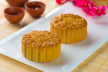mooncake festival and mid autumn celebrating