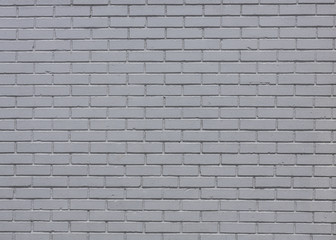 Grey brick wall for background