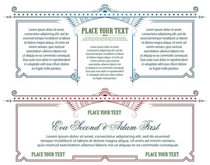 Template for business, envelope, invitations and greeting cards