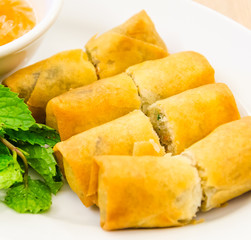 Fried spring rolls