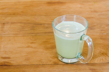 Green tea latte