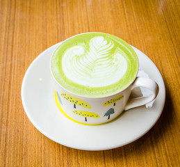 Green tea latte