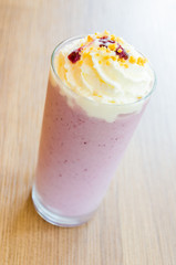 Blueberry smoothie