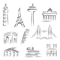 Famous landmarks