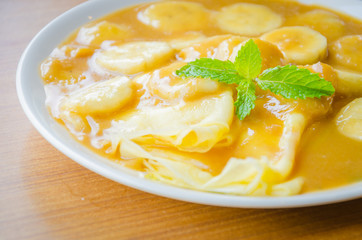 Crepe banana