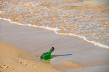 Bottle ashore