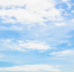 Naklejka na ściany i meble Sky clouds