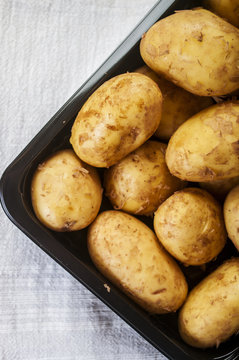 potatoes raw