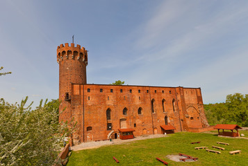 Schwetz castle (1350) of Teutonic Order. Swiecie, Poland