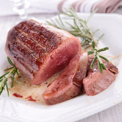 Fototapeta premium duck breast