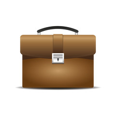 Brown business bag,briefcase,icon