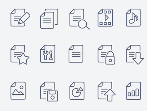 Document icons