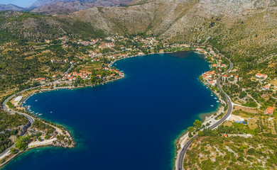 Obraz premium Zaton lagoon near Dubrovnik