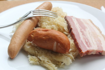 au menu choucroute