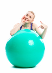 Spaß mit dem Pezziball