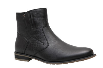 Winter black men's shoes