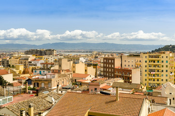 Sardegna, Cagliari, panorama di Villanova