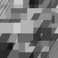 Gray geometric abstract background