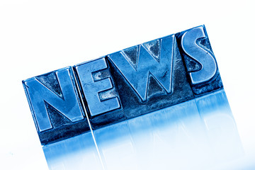 News in Bleibuchstaben