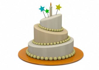 Cake - 3d