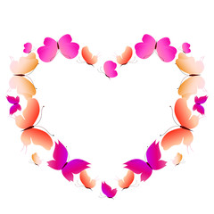 Fototapeta premium butterflies design