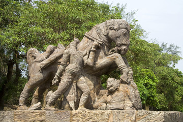 Galloping War Horse