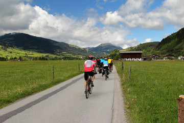 Biking in the Austrian Alps