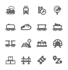 Trains Icons