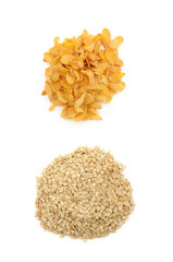 Cornflakes und Haferflocken