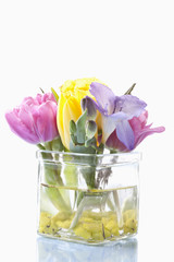 Blumenstrauß in der Vase , close-up