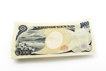 Japanische Devise, tausend Yen