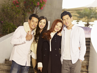 friends having fun together