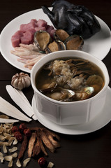 The image of delicious food